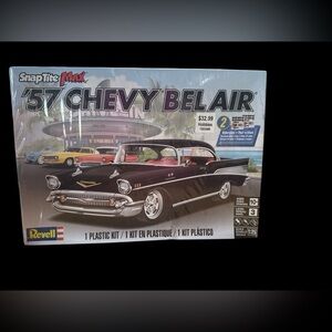 57 Chevy Bel Air Model Kit - Black